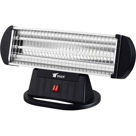 Thulos Estufa de Cuarzo con 3 Posiciones de Calor (400/800/1200W) TH-QH11 (1/2)