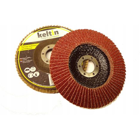 Disque à lamelles Geko flap disc 125 mm grain P60 (1/3)