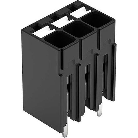 WAGO 2086-1123 Borne pour circuits imprimés 1.50 mm² Nombre de pôles 3 noir 1 pc(s) (1/2)