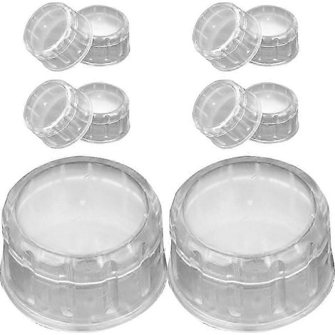 Lot de 10 couvercles anti-éclaboussures pour gobelets en plastique, shakers à cocktails et verres à jus. WHBYV (1/4)