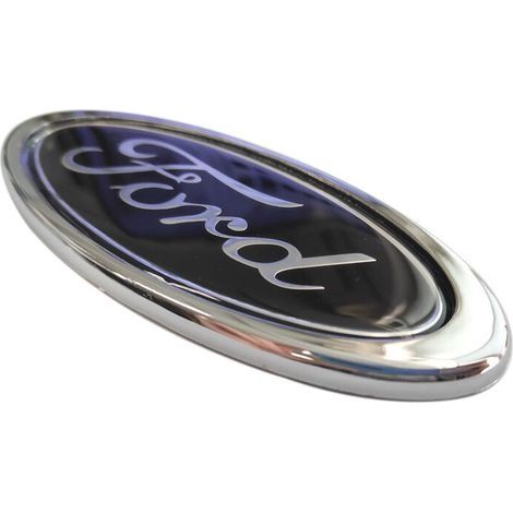 Ford-Emblem 150 mm x 60 mm blau/silbernes Logo für Front/Heck, Mondeo, Transit, Focus (1/3)