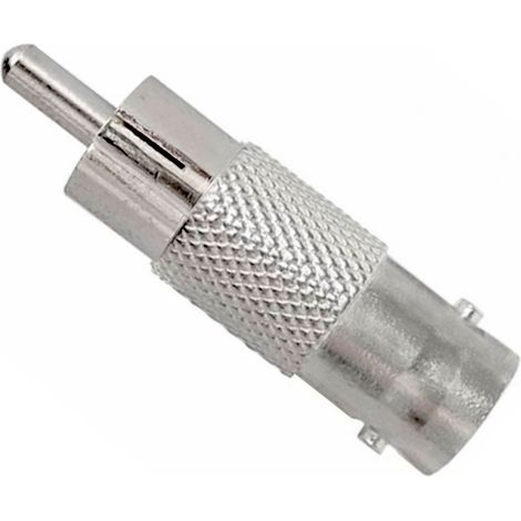 BNC-Buchse / RCA-Stecker-Adapter