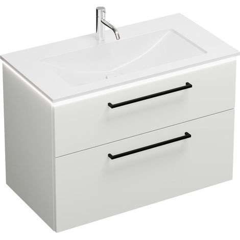 Burg Eqio Mineralguss-WT+WTU Melamin 636x920x490mm aw/weiß hochglanz GR0234