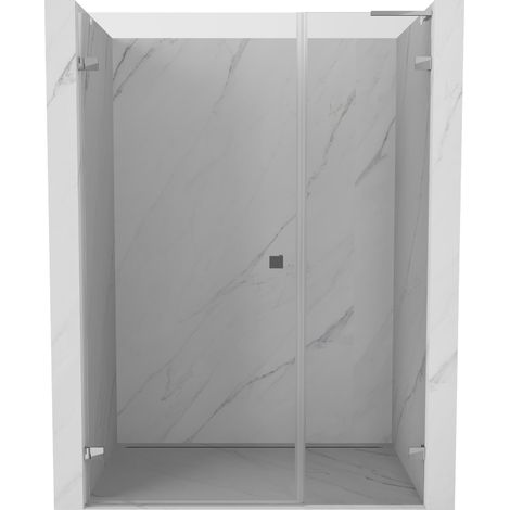 Mexen Lunar-B L porte de douche pivotante gauche 110 cm, transparent, chrome - 832SL-110-050-01-00-L (1/5)