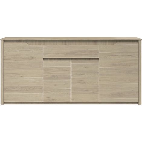 Parisot Moderner Buffet Eiche 185 cm 4 Türen 1 Schublade (1/5)