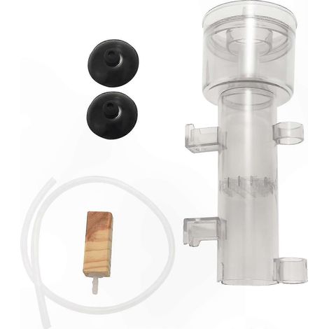 Épurateur d'eau compact 600L/h pour nano-aquariums, livré avec tube en bois et pierre à air (1/5)