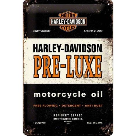 Plaque métal Harley Davidson