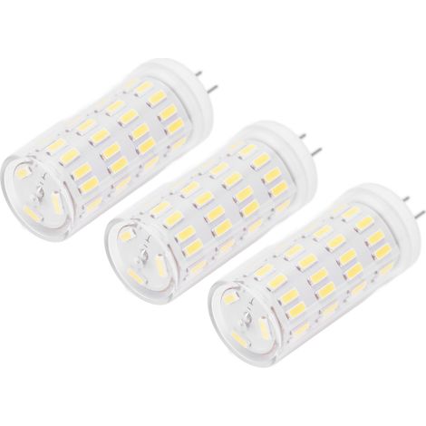 Lot 3 ampoules LED G4 5W (équivalent 40W halogène) T3 JC, douille à broches, 12-24V AC/DC, lumière chaude dimmable pour extérieur, pack de 3. (1/5)