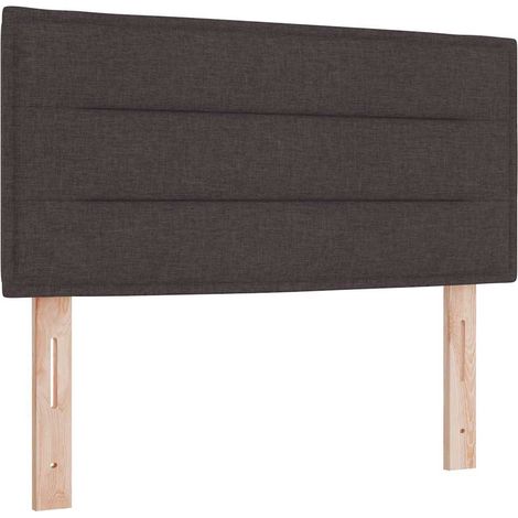 Maison Exclusive - Testiera Marrone Scuro 80 cm Tessuto