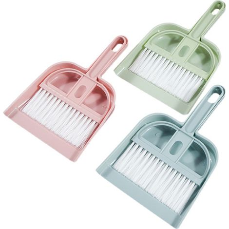 Mini Pelle - Mini Balayette - Kit Nettoyage Bureau Micro-ondes Plaque Cuisinière Voiture Clavier - Lot de 3 (1/5)