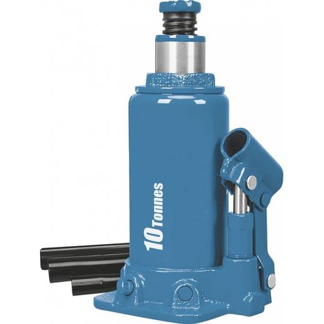 Gato hidraulico de botella 10 toneladas 10000 kg para bricolaje,taller,mecanico,industria,tareas de mantenimiento,proyectos de construccion