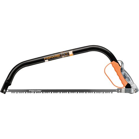 Fiskars – 62-inch green wood cutting bow saw – 21-inch blade – High-quality steel – Lightweight Nyglass™ handle – For cutting branches and twigs (1/6)
