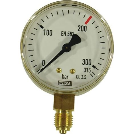 Manometro Argon 0-315 bar UNIVERSALE WP58503