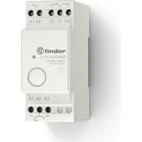 Télérupteur électronique modulaire 1 inverseur 16A 24V AC/DC 268996 FINDER 130100240000