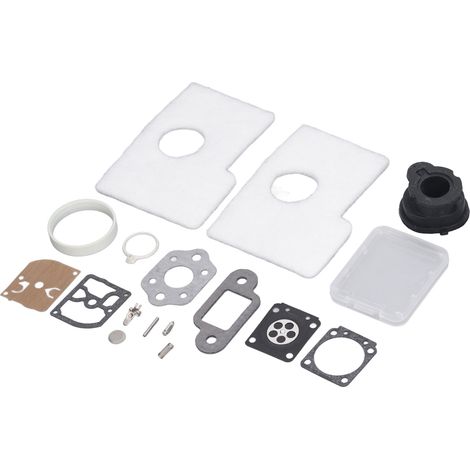 Kit de réparation de carburateur pour scie électrique Stihl MS180 : membrane, filtre à air et collecteur d'admission (1/5)