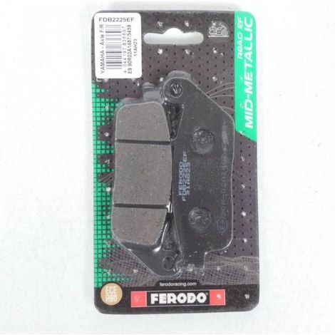 Plaquette de frein Ferodo pour Moto Honda 500 Cb R/T 1994 à 1996