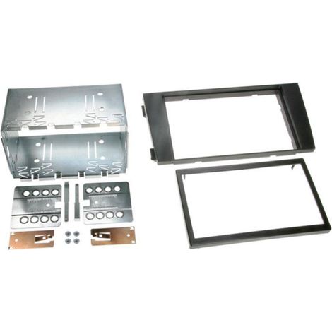 Kit Support Autoradio compatible avec Audi A6 C5 97-05 Noir (1/2)