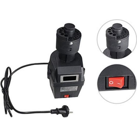 TrAdE Shop Traesio - Affilatore Elettrico Per Punte Da Trapano Affila Punte 50 Watt Affilapunte -