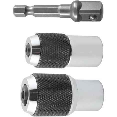 Porte-tarauds robustes de 65 mm, mandrins, tige d'extension 3/8, construction en acier au carbone, outil de filetage à cliquet pour usinage précis (1/4)