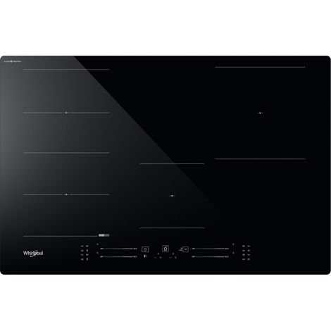 Whirlpool WF S1577 CPNE. Colore del prodotto: Nero, Posizionamento dell'apparecchio: Da incasso, Dimensione della larghezza del piano cottura: 77 cm. Tipo di controllo:... - 869991662070 - WFS1577CPNE (1/6)