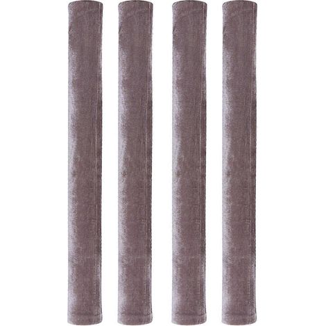 Lot de 2 protège-poignées pour appareils électroménagers : protège-poignées pour poêles en fonte, protège-poignées de porte de réfrigérateur, chiffon de protection.-40x4x4cm-Light Grey (1/3)