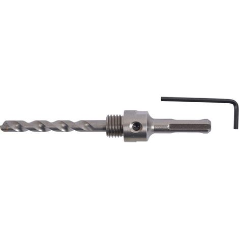 Makita Aufnahmeschaft SDS-plus 22-32mm + Steinbohrer, für Mehrzwecklochsägen, Ø 22 - 32 mm, Steinbohrer