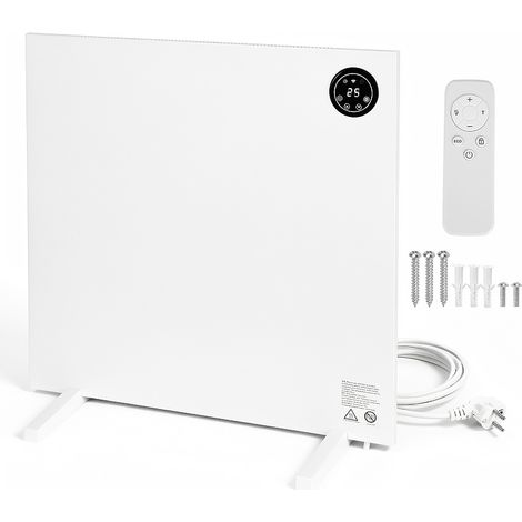 TolleTour Panel calefactor infrarrojo híbrido 400 W WiFi App mando táctil pared y suelo (1/5)