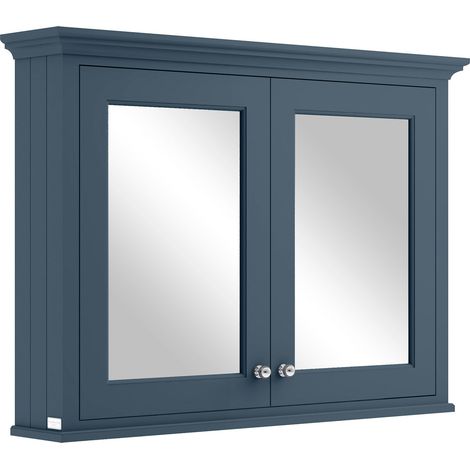 Bayswater Stiffkey Blue Bathroom Cabinet 750mm High x 1050mm Wide (1/5)