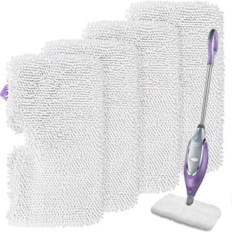 Confezione da 4 panni in microfibra per la pulizia a vapore. Adatti per i pulitori a vapore Steam Pocket Mops serie S3500，S3501，S3601，S3550，S3901 (1/2)