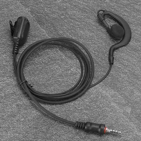 Casque radio étanche avec crochet d'oreille pour ICOM IC M33 M25 M34 - Communication bidirectionnelle (1/5)