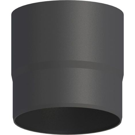 Tuyau de poêle droit Lg 15 cm diamétre 150 mm