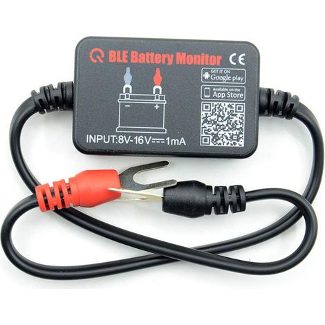 BM2 Bluetooth Car Battery Tester 12V Monitor for Lead Acid, Automatic Battery Charge Tester with Crank Charge Test, LowVolt Alarm (1/5)