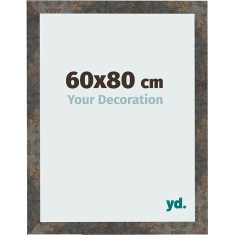 yd. - Cadre photo 60x80 - Metal Oxyde - MDF - Bologna (1/5)
