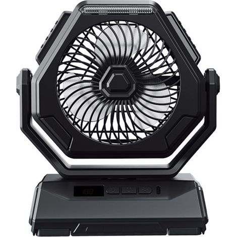 Ventilateur Main 1200mAh – 3 Vitesses – USB – Voyage/Maquillage – Intérieur/Extérieur – Pratique (1/5)