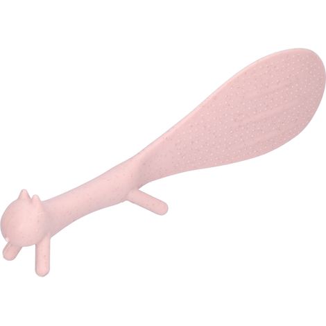 Cuillère à Riz en Forme d'Écureuils Mignons, Antiadhésive pour Cuisine (Rose) (1/5)