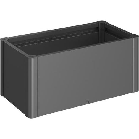 Pflanzbeet Belvedere MINI Gr. 100 dunkelgrau-metallic