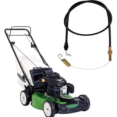 Câble de tondeuse à gazon 92-6518 - Câble de commande universel (10415/10416/10418/10420/10515) - Accessoires pour câbles d'accélérateur et de frein de tondeuse à gazon (1/4)