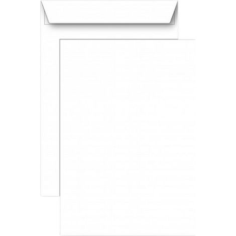 Buste autoadesive bianche formato C5, 25 pezzi (1/2)