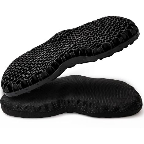 Coussin de siège en gel respirant, coussin de chaise multifonctionnel en gel avec housse antidérapante, coussin élastique pour un soutien optimal du siège, coussin de siège en gel pour fauteuil roulan (1/5)
