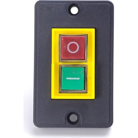 Interrupteurs électromagnétiques AC250 V 6 A, interrupteurs à bouton, étanches, contre les pannes de courant, interrupteur d'outil, démarrage