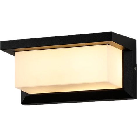 Moderne applique a LED per esterni, ideali per la casa, 18 W, illuminazione per portico, luce bianca calda 3000 K, regolabili, impermeabili (IP65), illuminazione per esterni. (1/4)