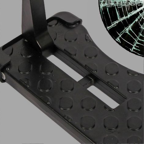 Pédale supérieure pliable, robuste et multifonctionnelle pour barres de toit, compatible avec les voitures de type 2. (1/4)