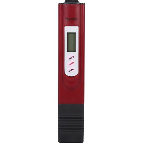 Testeur Numérique de Qualité d’Eau LCD avec Mesure TDS 0‑9999 ppm et Température