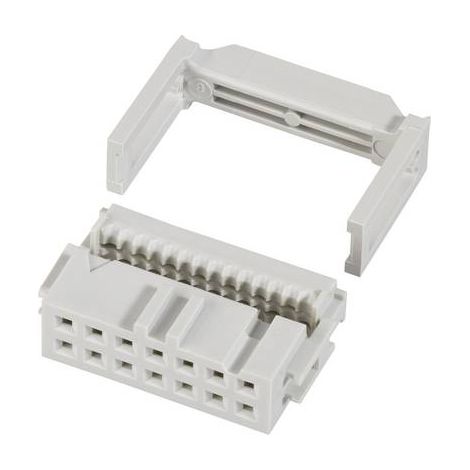 FCI 71600-034LF Connecteur fil à carte avec décharge de traction Pas: 2.54 mm Nbr total de pôles: 34 Nbr de rangées: 2 1 pc(s) W794261 (1/2)