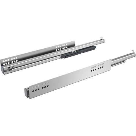 Coulisse quadro v6+ silent system - Longueur : 520 mm - HETTICH (1/2)