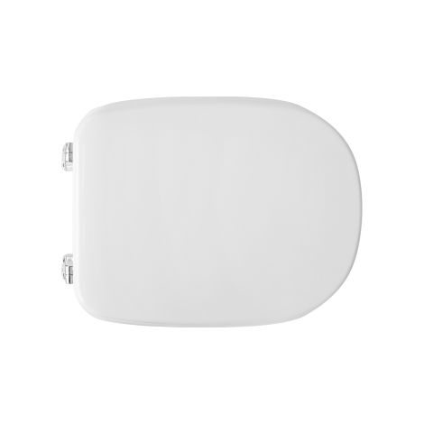Abattant WC pour WC Ideal Standard Tesi 42-44 x 34,2 cm abattant WC avec charnie'res re'glables et abattant en farine de bois