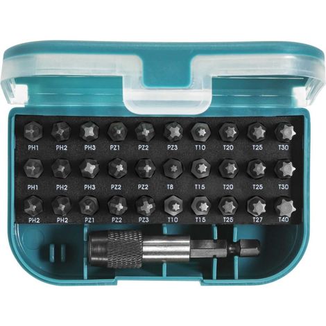 31PCS KIT PORTAPLAQUITA MAKITA P-73374