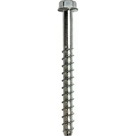 100 vis d'ancrage béton auto-taraudeuse INOX A4 BT D. 6 x Lt. 45 mm - PO27155 - Alsafix