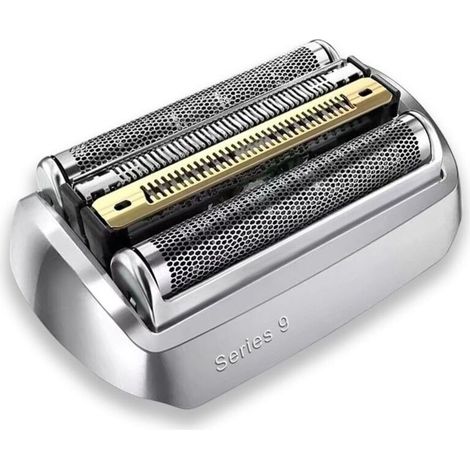 Ersatzscherkopf für den Elektrorasierer Series 9 92S - Kompatibel mit allen Ersatzscherköpfen für den Braun Series 9 Elektrorasierer (92S-Silber) (1/5)