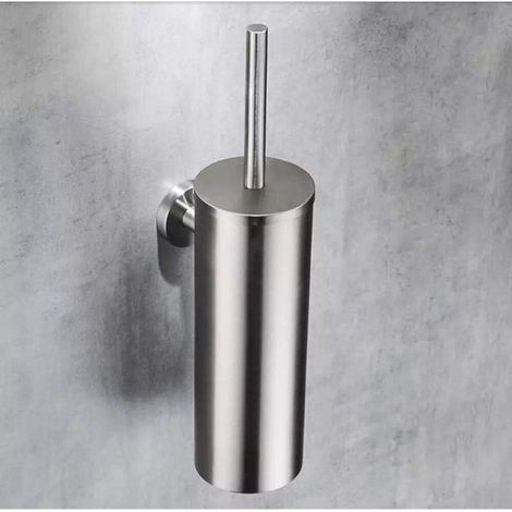 WC-Bürstenhalter aus Edelstahl 304, länglicher, aufrechter Eimer-Bürstenhalter für die Badezimmerdekoration (1/5)